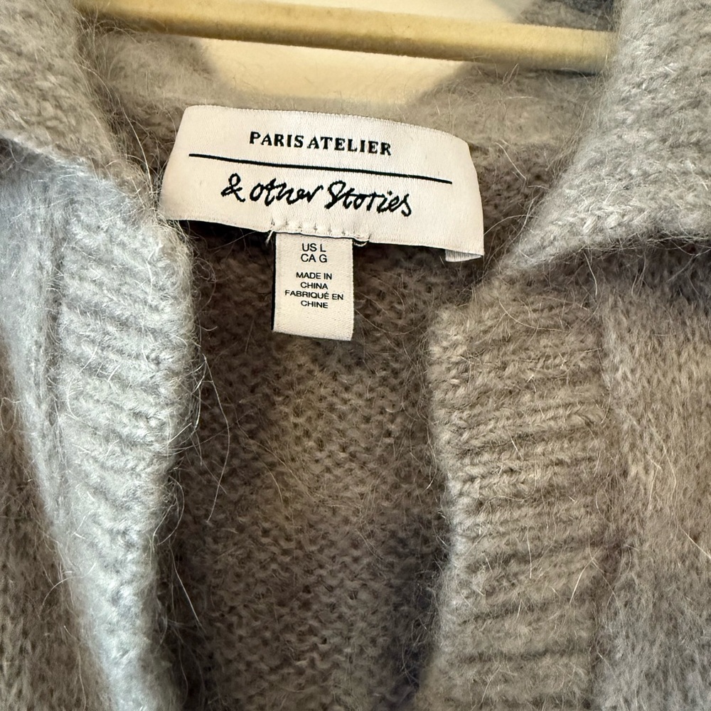& Other Stories Chunky Sweater Vest - Picture 3 of 6